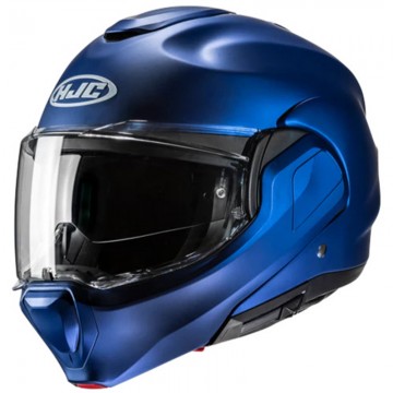 Casco HJC F100 Azul Metálico